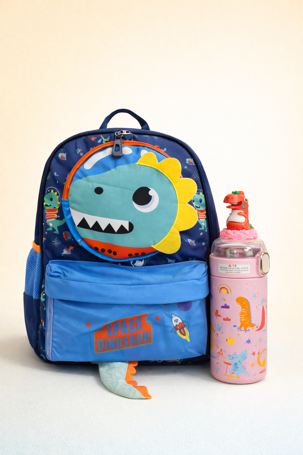 Dino School Bundle - Bottle + Backpack
