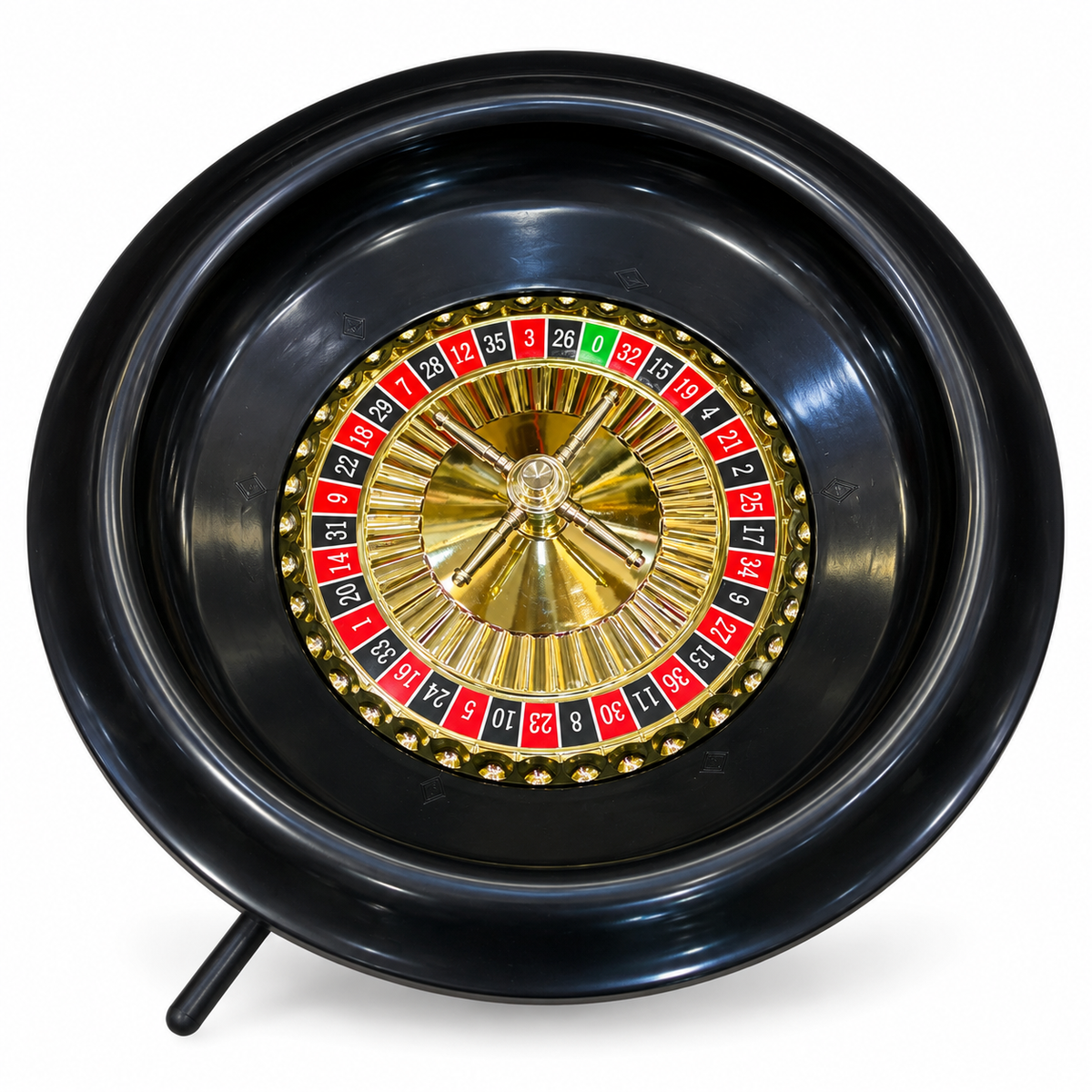 Roulette Wheel Set for Game Night, Spinning Roulette Game with Chips & Ball