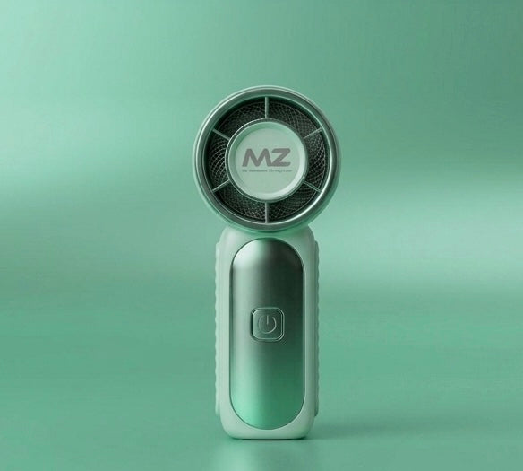 High-Speed Jet Fan | Portable Handheld Mini Fan | 3-Speed Settings | USB Rechargeable | Ultra-Quiet Motor | Perfect for Travel, Commute & Outdoor Use