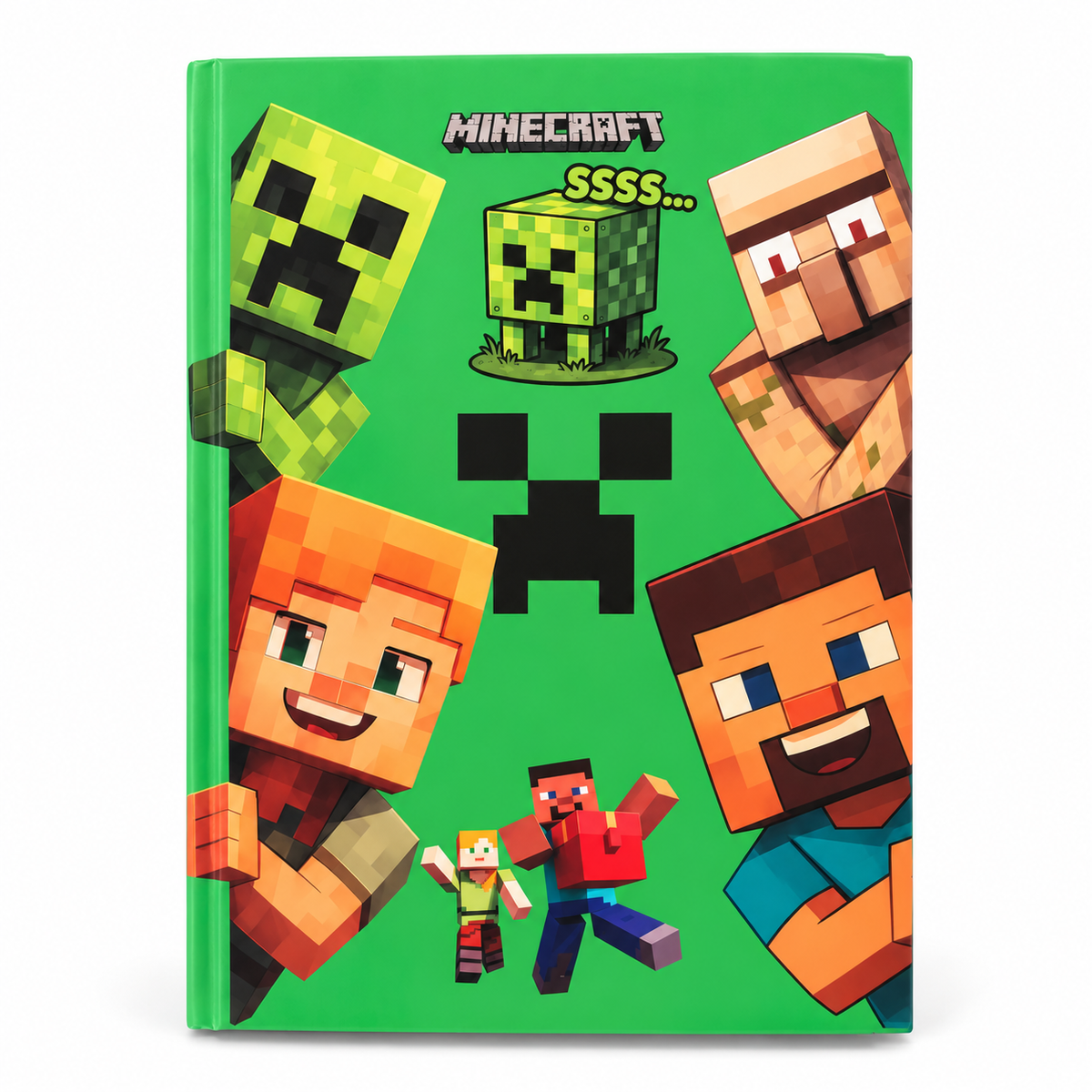 Character Diary for Kids, Ruled Notebook in Minecraft, KPop Demon Hunters & Harry Potter Designs- 15pgs