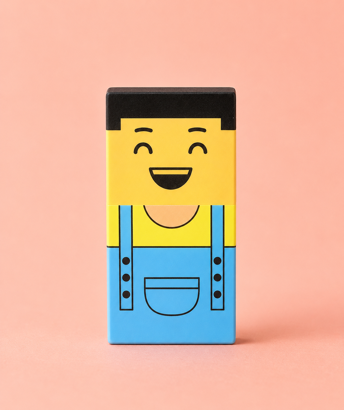 Kawaii Block Style Eraser Set for Kids | Cute Mini Character Rubber Erasers