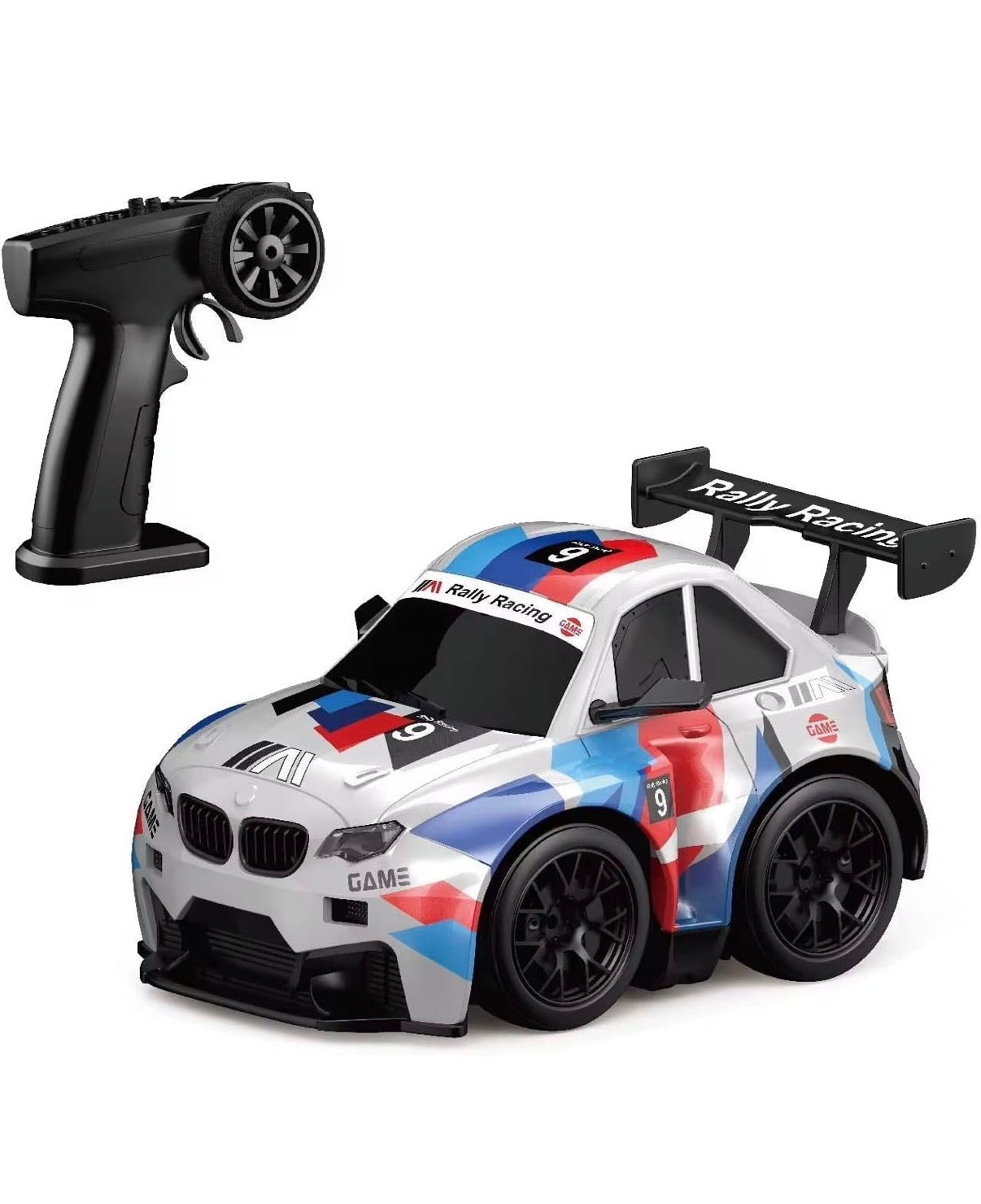 RC Spark Drift Racing Car for Kids – 2.4GHz Remote Control Rally Car with Tire Friction Sparks | Short Wheelbase Drift | Shock Absorption | Replaceable Tyres | Age 8+ | Birthday Gift for Boys