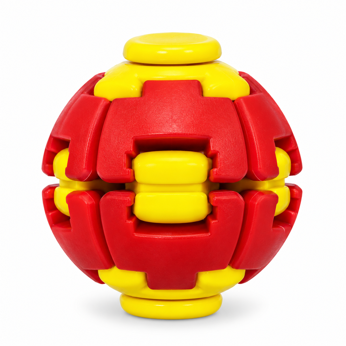 Twist Fidget Spinner Ball for Kids, Rotating Puzzle Stress Relief Toy in 3 Colours