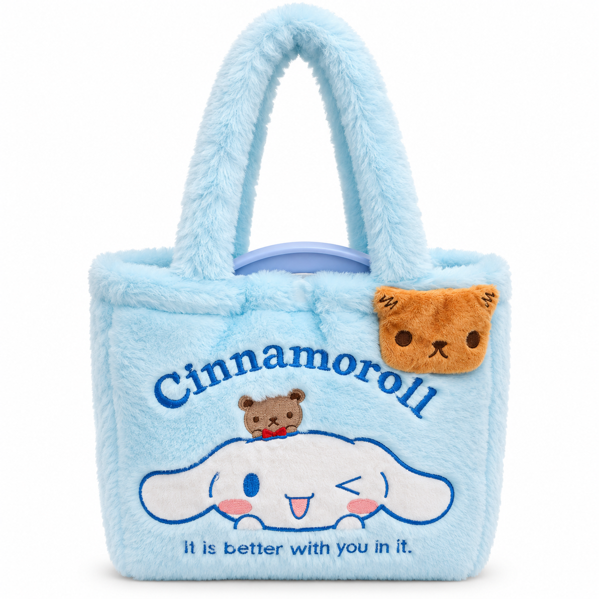 Cinnamoroll Wireless Headphones & Plush Tote Bag Gift Set with Type-C Charging Cable