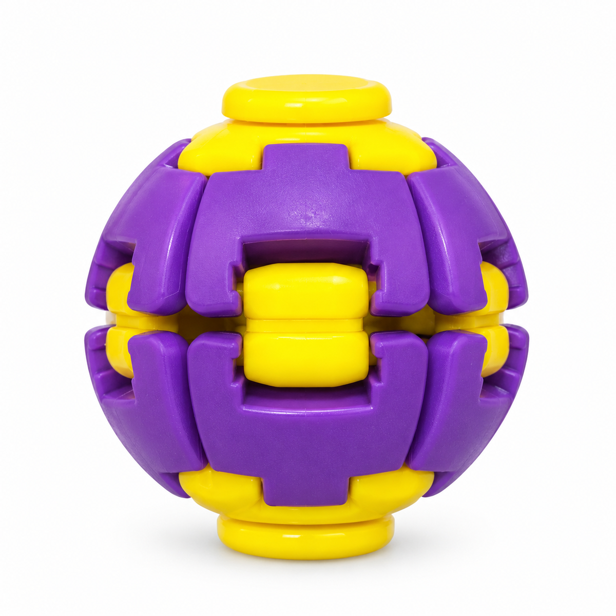 Twist Fidget Spinner Ball for Kids, Rotating Puzzle Stress Relief Toy in 3 Colours