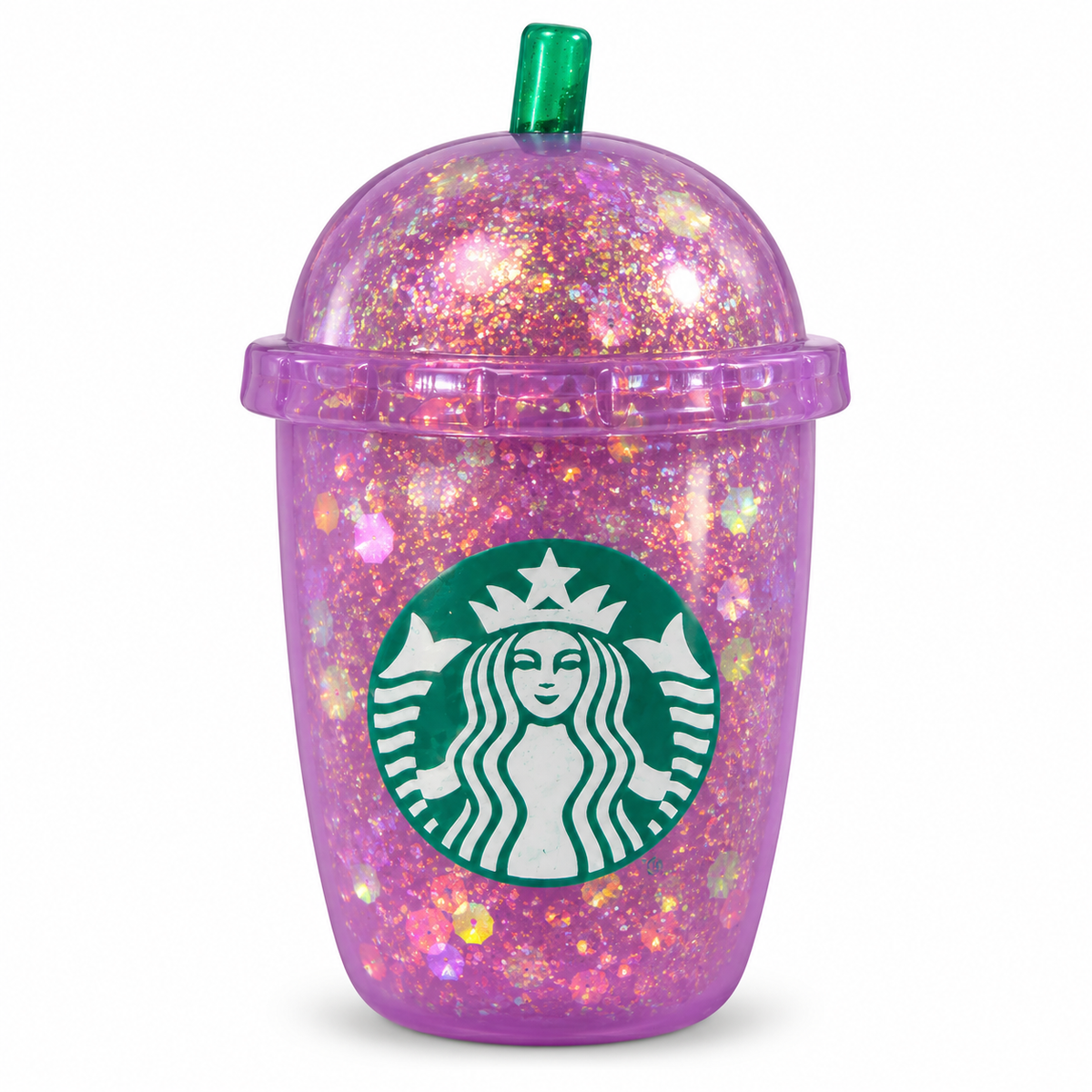 Starbucks Glitter Frappe Cup Squishy Toy, Liquid Glitter Sensory Fidget in 4 Colours