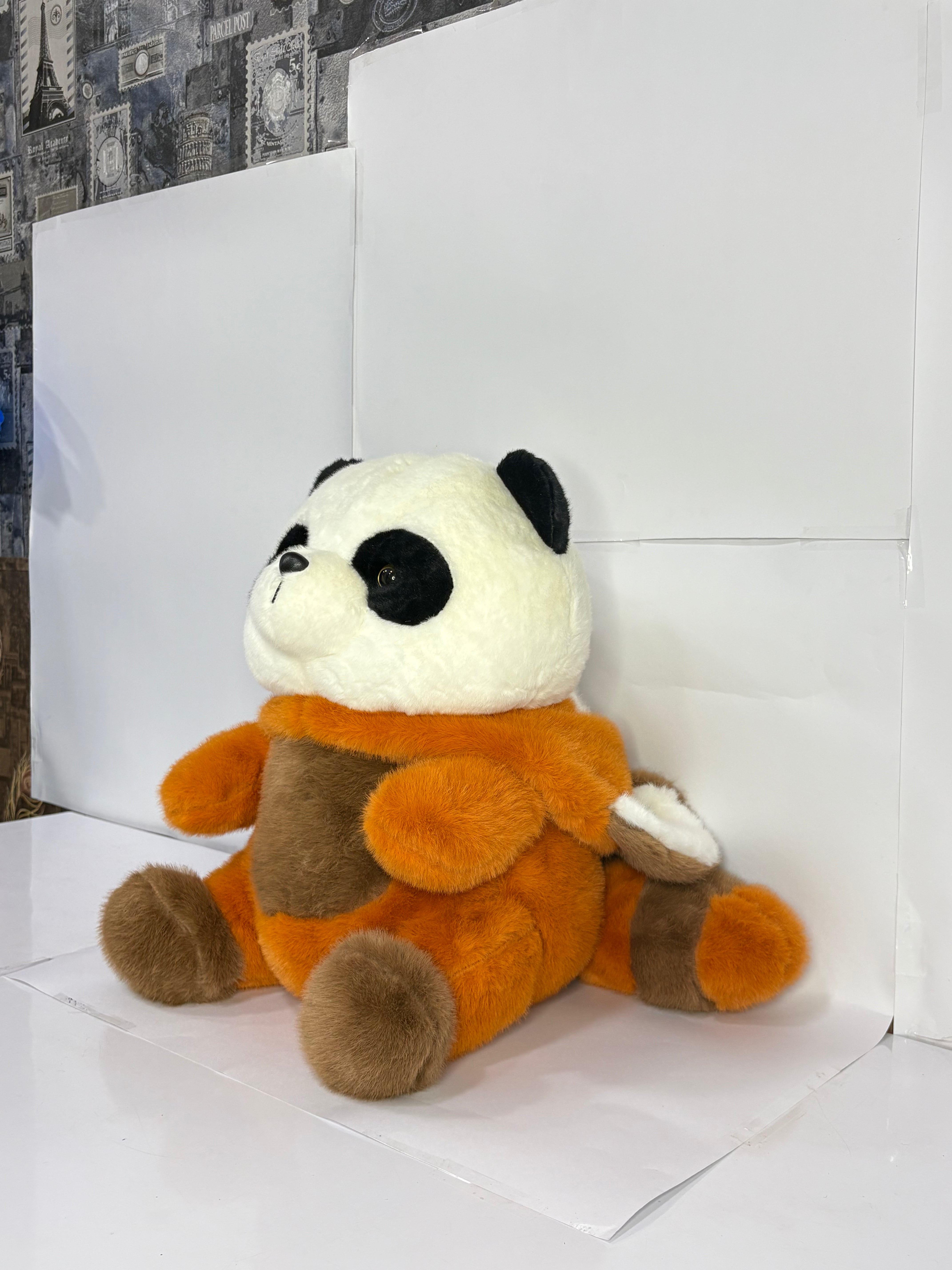 Snugtail - Pom Pom The Panda In Red Panda Hoodie
