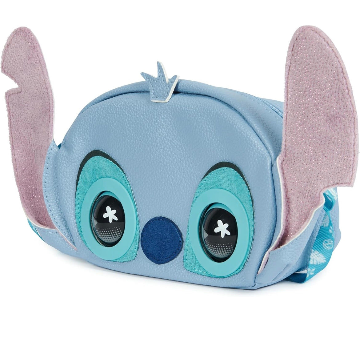 StitchTalk Blink & Chat Sling Bag – Interactive Kids’ Shoulder Bag with 30+ Sounds, Animated Blinking Eyes & Cute Character Design