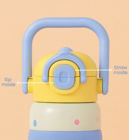 Cloud handle water bottle