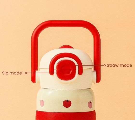 Cloud handle water bottle