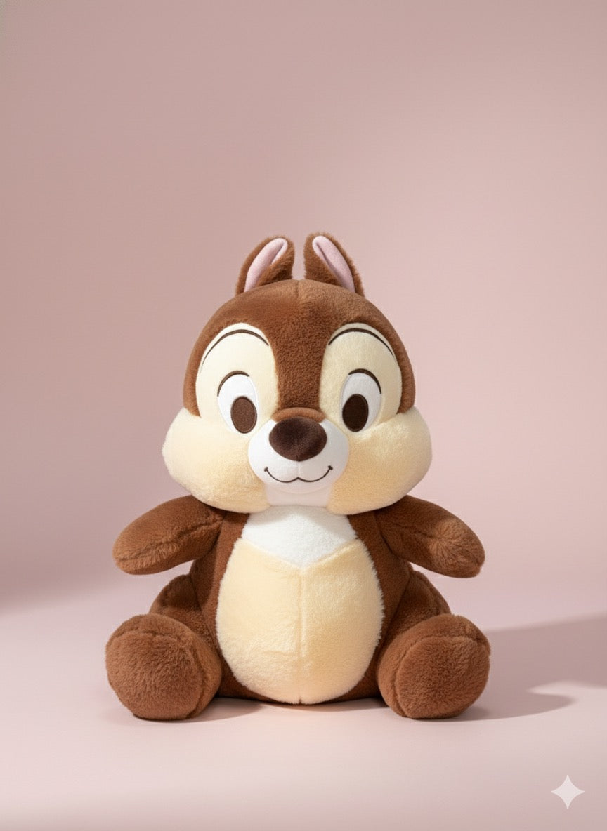Plush toy squirrel