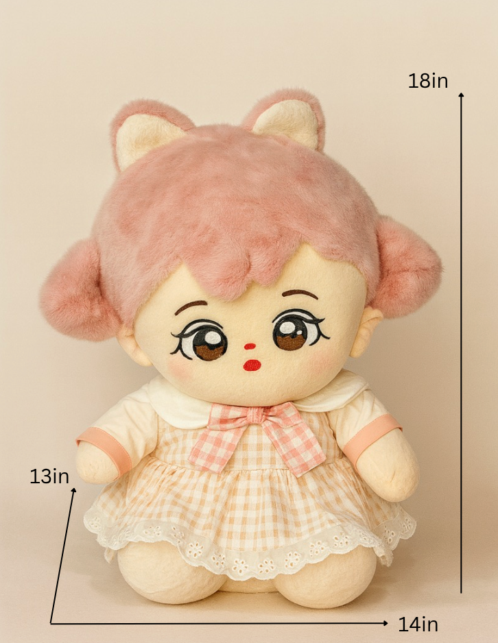 Plush toy measurements 