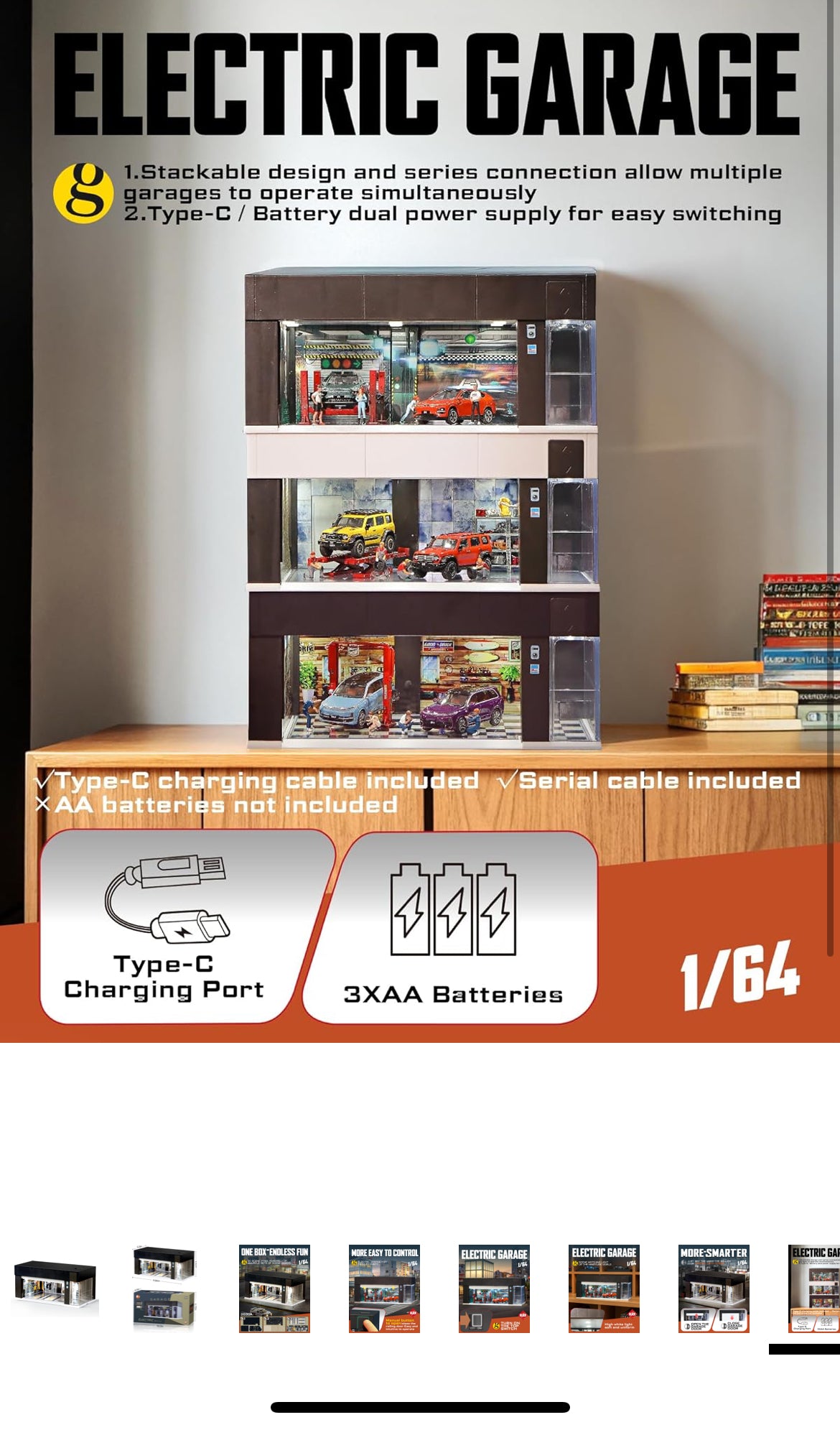 Model garage set 