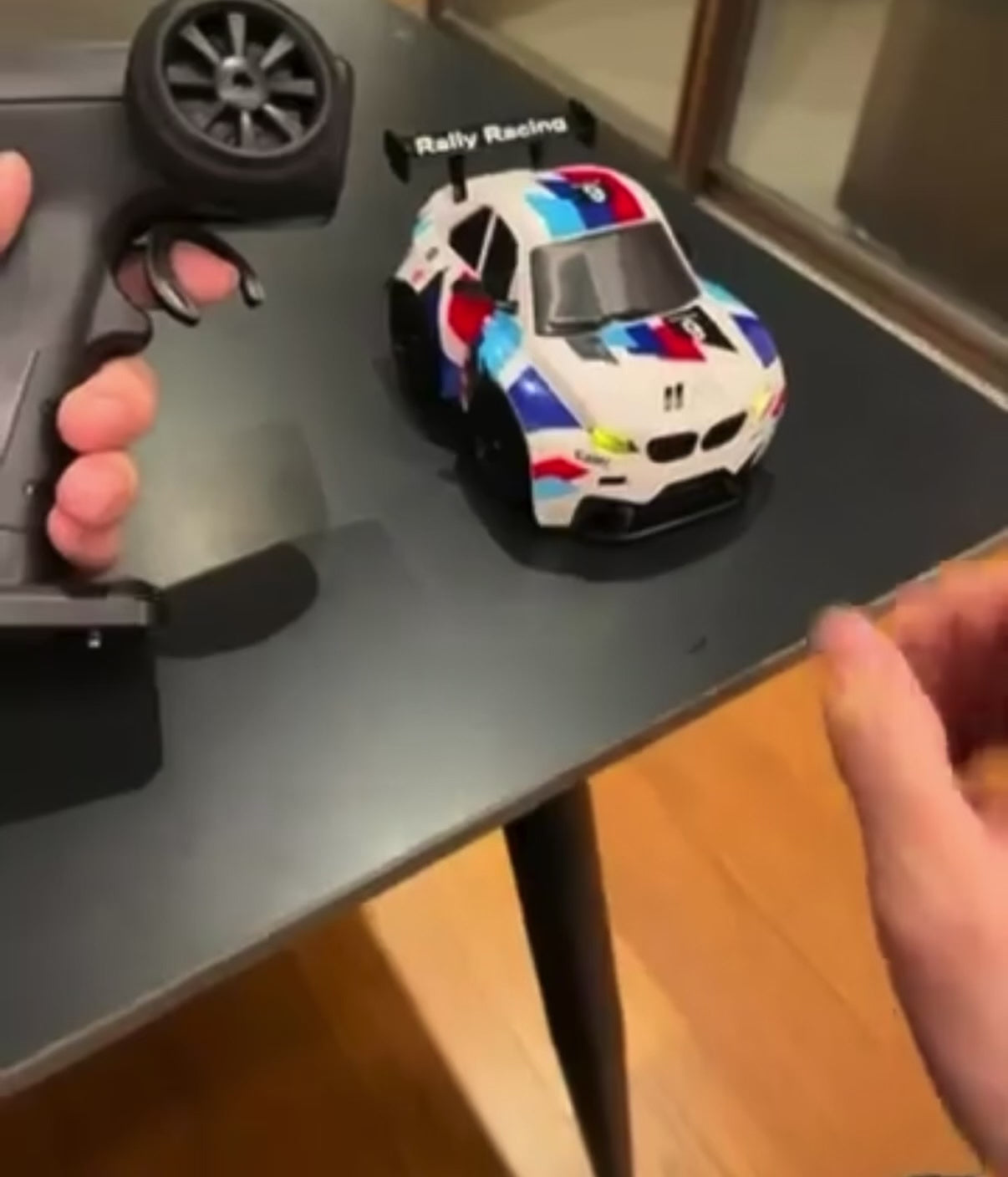 RC Spark Drift Racing Car for Kids – 2.4GHz Remote Control Rally Car with Tire Friction Sparks | Short Wheelbase Drift | Shock Absorption | Replaceable Tyres | Age 8+ | Birthday Gift for Boys