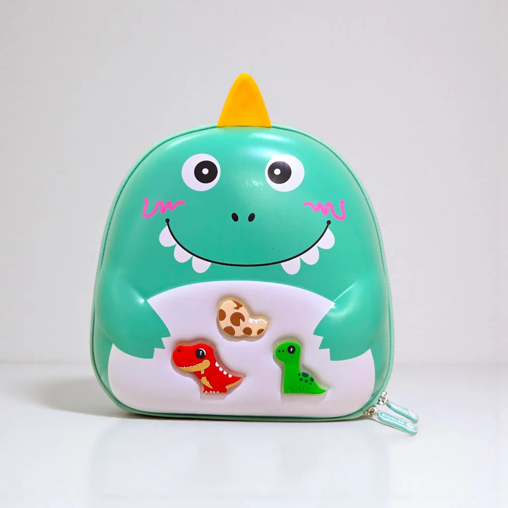 Dino 3D Print Kids Picnic Bag