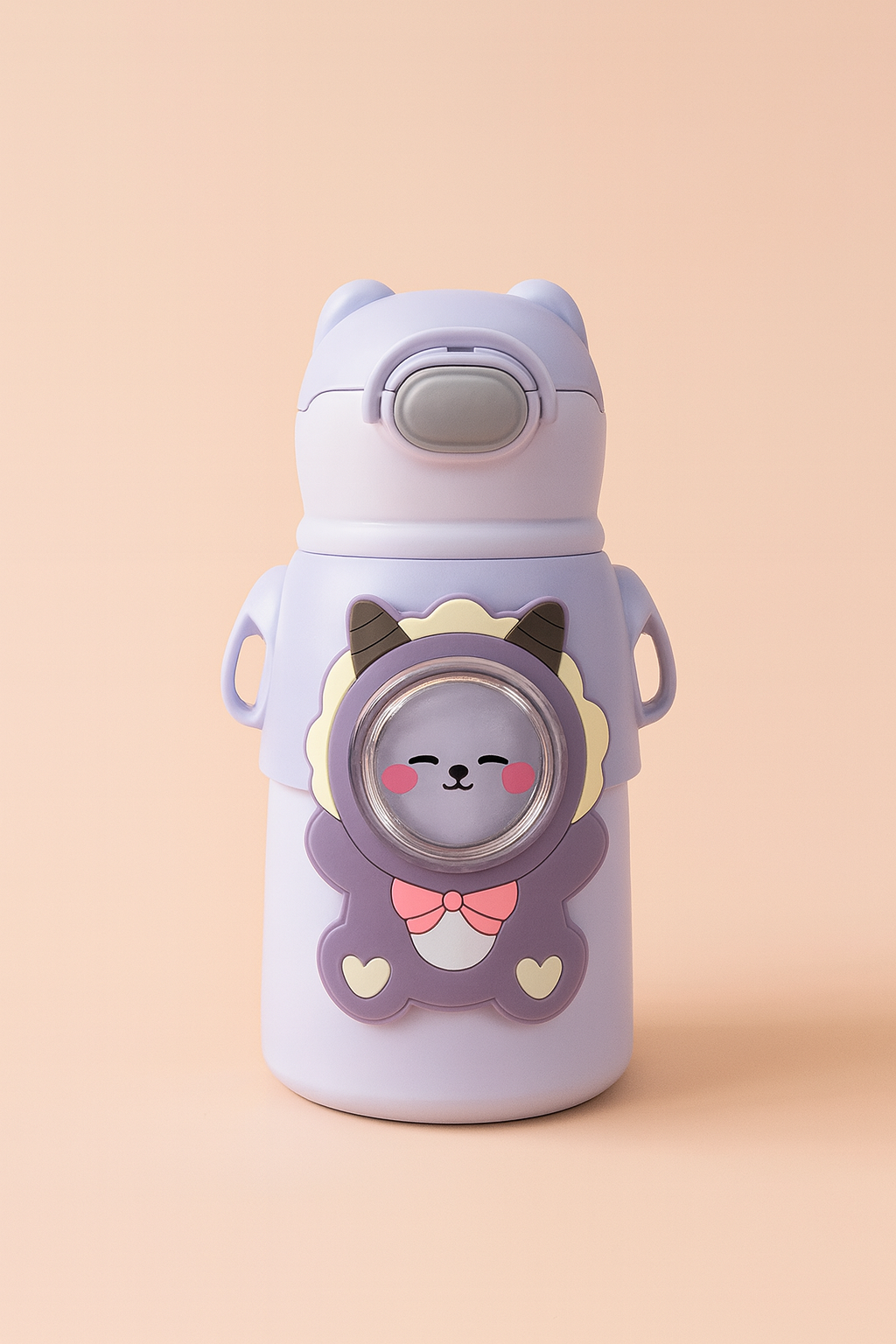 DinoBuddy™ Kids Water Bottle – 350 ml Cute Dinosaur Sipper Bottle with Leak-Proof Lid | BPA-Free, Easy Carry for School & Travel