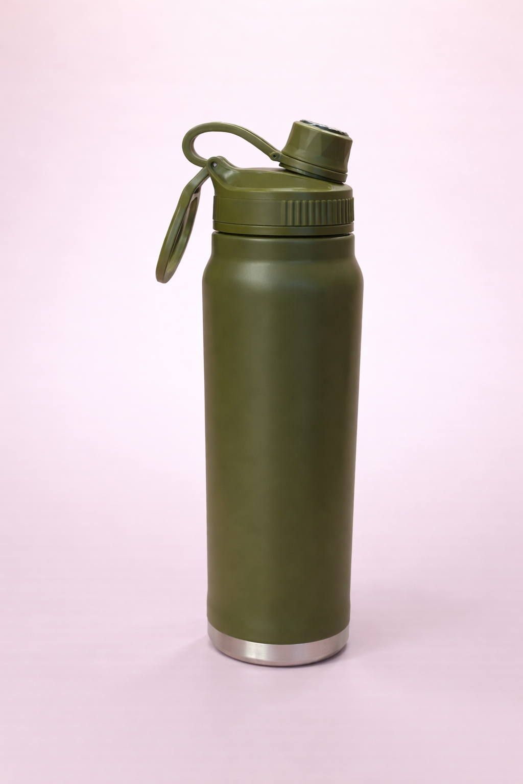TrailSip™ Insulated Water Bottle – 750 ml Leak-Proof Stainless Steel Hydration Flask with Flip-Top & Carry Loop | Gym, Travel & Outdoor Use