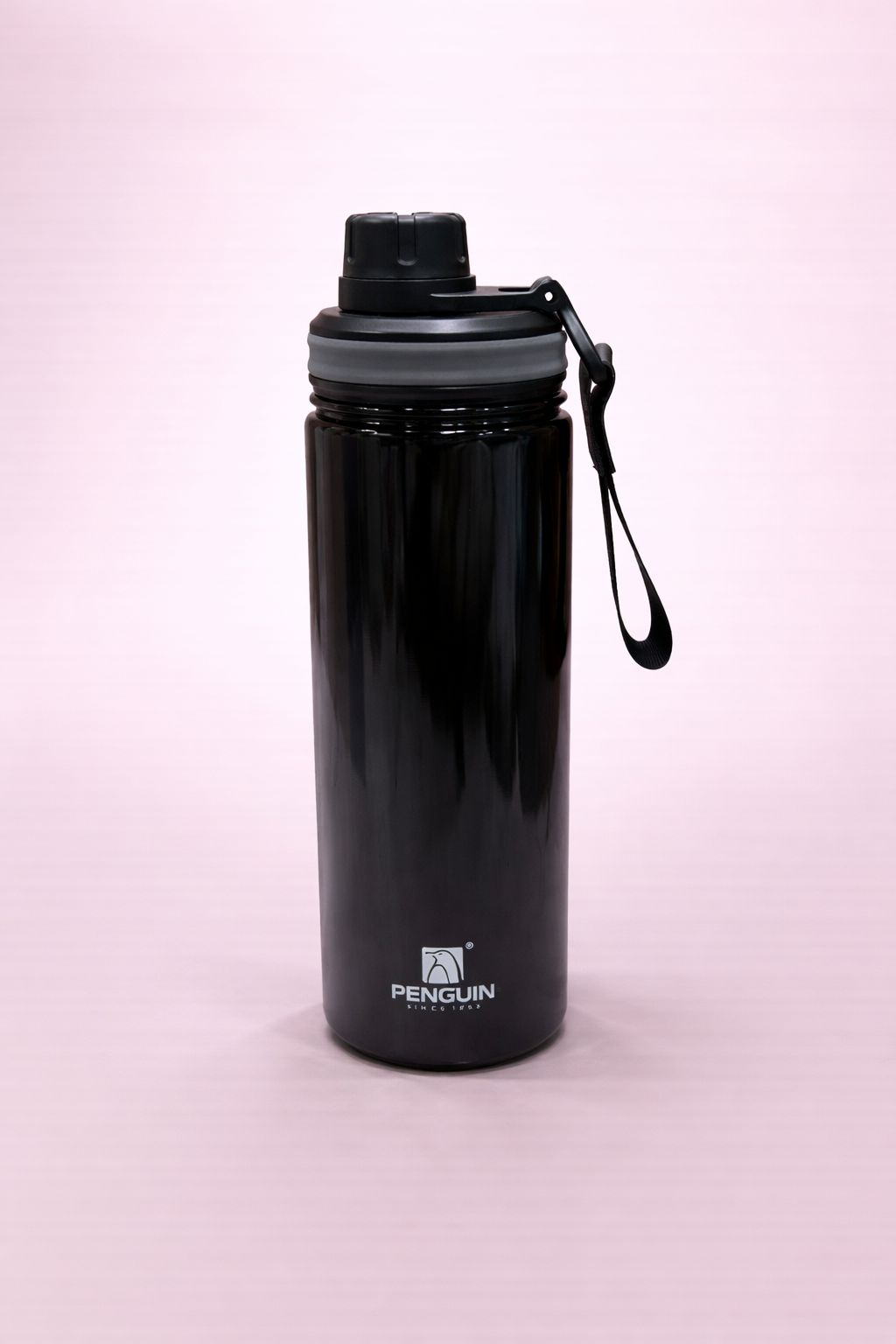 Insulated Stainless Steel Water Bottle with Strap