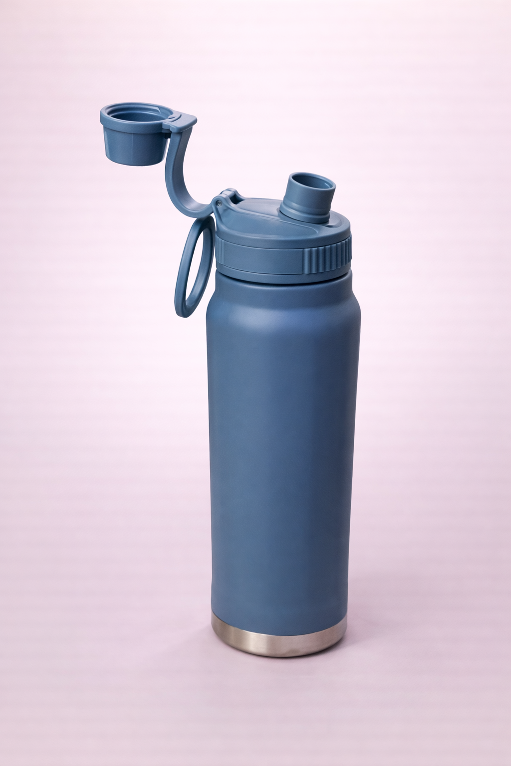 TrailSip™ Insulated Water Bottle – 750 ml Leak-Proof Stainless Steel Hydration Flask with Flip-Top & Carry Loop | Gym, Travel & Outdoor Use