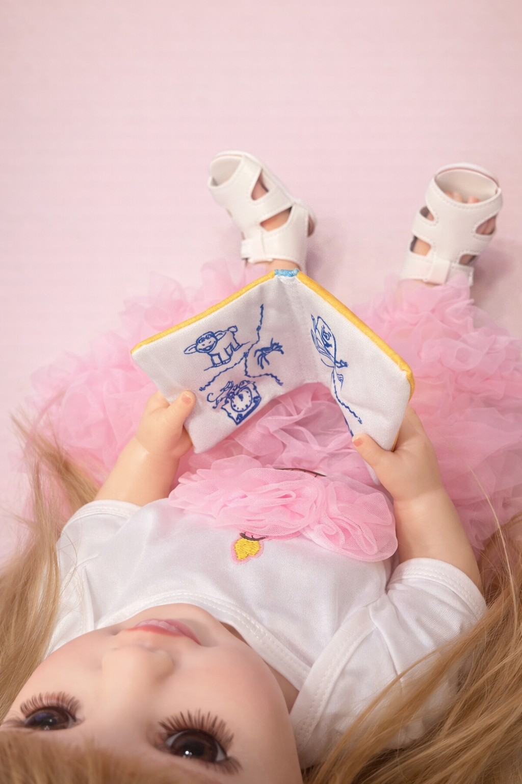 Interactive Talking Baby Doll with Remote Control | Singing, Dancing & Voice Response Toy | Educational Play Doll with Activity Booklet | Battery Operated Toy for Kids