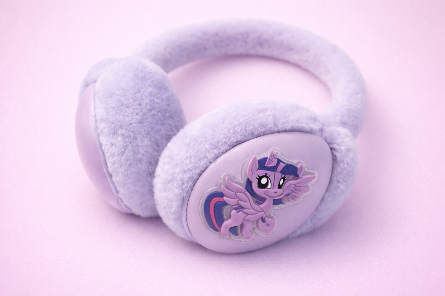 Kids Plush Winter Ear Muffs | Ultra-Soft Ear Warmers with Cute Cartoon Patch | Lightweight & Cozy Cold Weather Accessory for Children