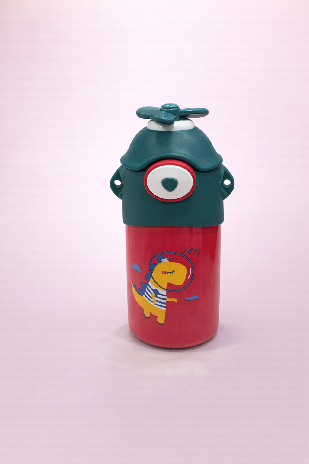 BunnyBloom™ Kids Water Bottle – 550 ml Cute Bunny Print Bottle with Strap | Leak-Proof Sipper, BPA-Free
