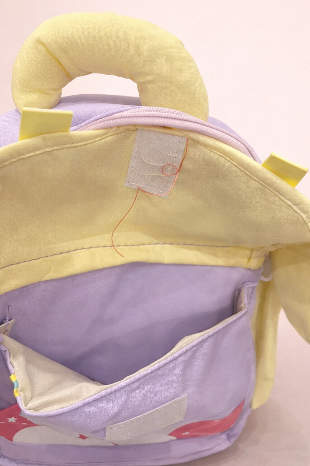 Unicorn Dream Kids Backpack with Detachable Round Pouch – Lightweight Pastel School Bag for Toddlers | Soft Handle, Adjustable Straps & Cute Unicorn Patch
