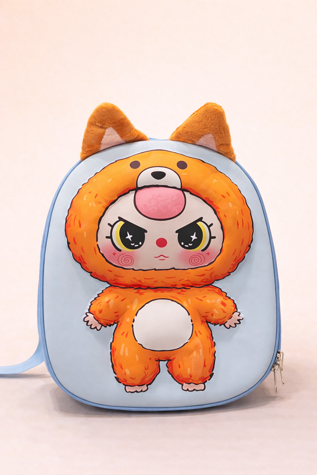 Cute Cartoon labubu Kids Backpack – Lightweight School & Travel Bag for Toddlers | Soft Cushioned Design, Easy-Zip Closure & Adjustable Straps