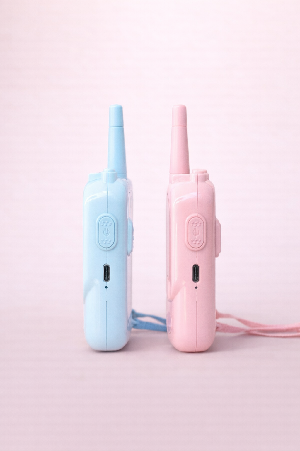 Kids Video Walkie Talkie Set with Screen – Rechargeable Two-Way Communication Toy for Children | Long-Range Voice Chat, Durable Design & Neck Strap (Pack of 2)