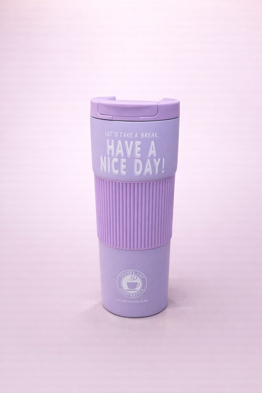 SunSip™ Insulated Travel Coffee Mug – 600 ml Yellow Reusable Coffee Cup | Spill-Resistant Lid, Heat Retention, Daily Use Tumbler