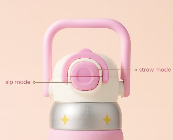 Cloud handle water bottle
